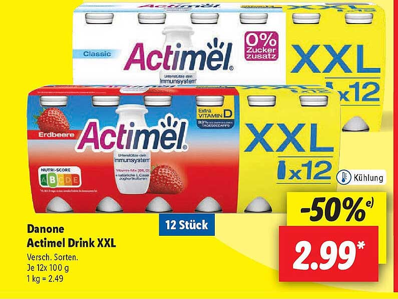 Actimel Drink XXL