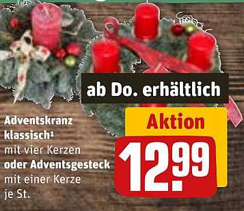 Adventskranz klassisch