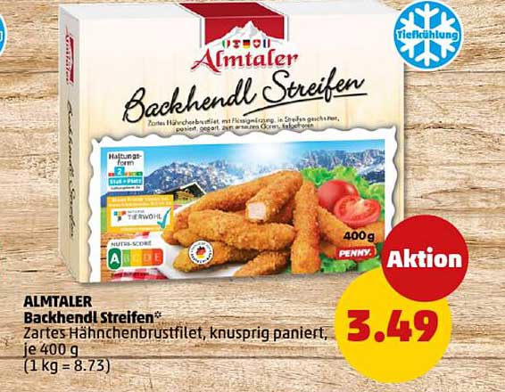 Almtaler Backhendel Streifen