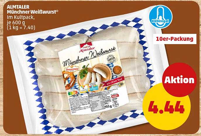 ALMTALER Münchner Weißwurst*