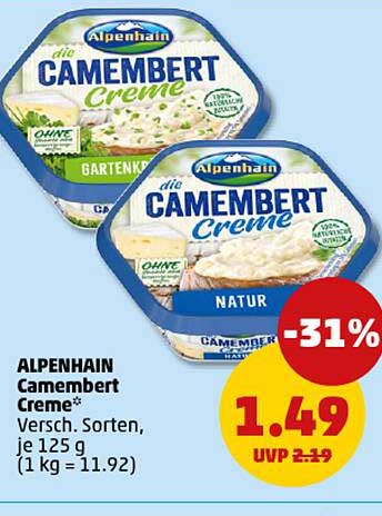 ALPENHAIN Camembert Creme*