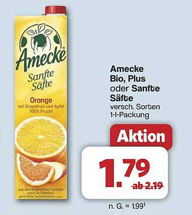 Amecke Sanfte Säfte