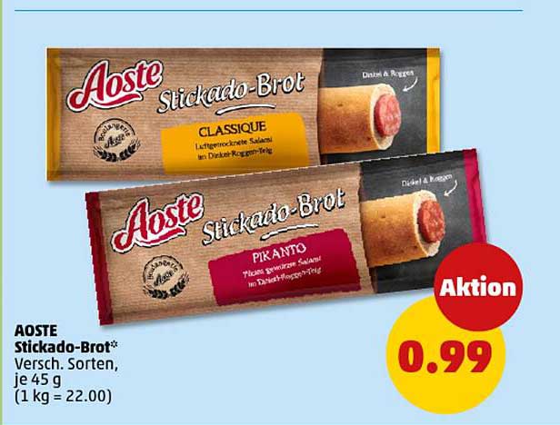 Aoste Stickado-Brot