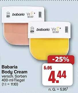 Babaria Body Cream