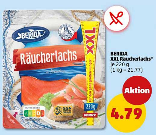 BERIDA XXL Räucherlachs*