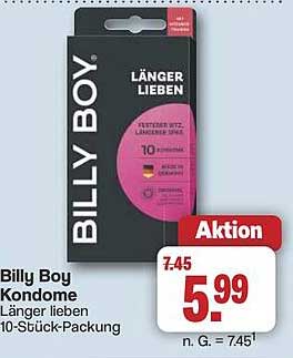 Billy Boy Kondome Länger lieben 10-Stück-Packung