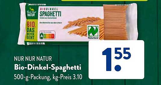 Bio-Dinkel-Spaghetti