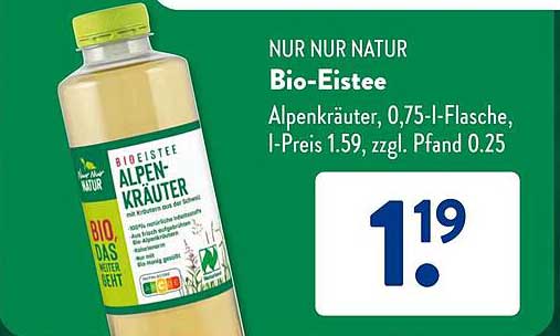 Bio-Eistee Alpenkräuter