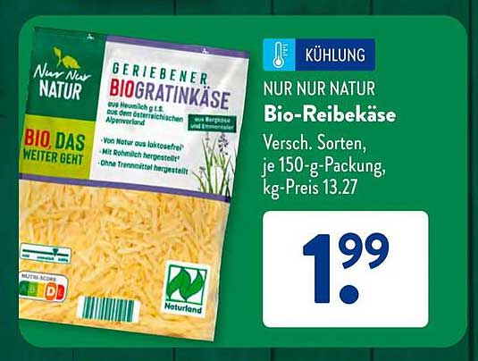 Bio-Reibekäse