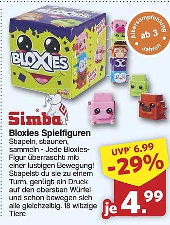 Bloxies Spielfiguren