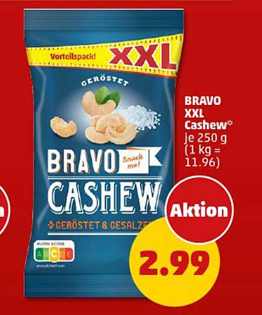 BRAVO XXL Cashew