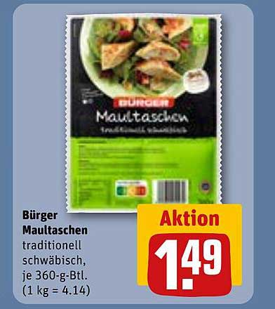 Bürger Maultaschen