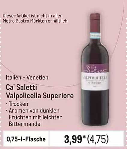 Ca' Saletti Valpolicella Superiore