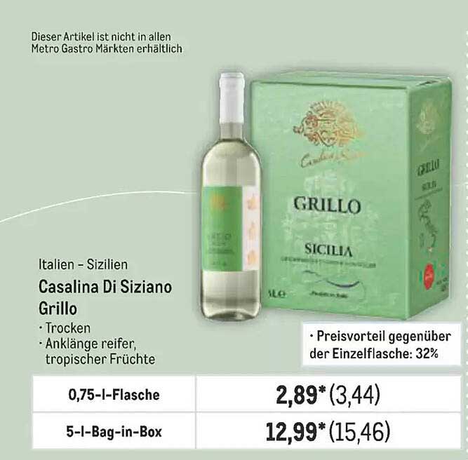 Casalina Di Siziano Grillo