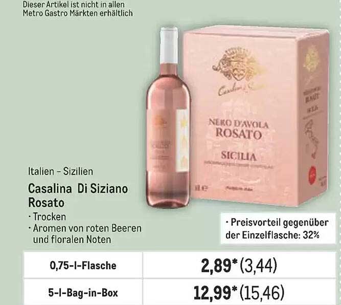 Casalina Di Siziano Rosato