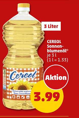 CEREOL Sonnenblumenöl