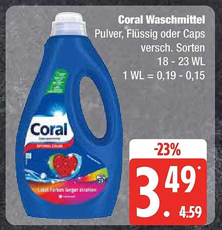 Coral Waschmittel