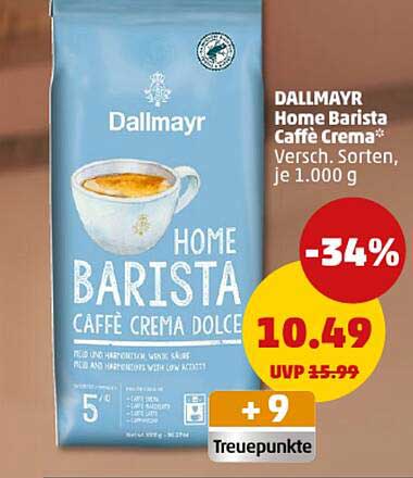 DALLMAYR Home Barista Caffè Crema