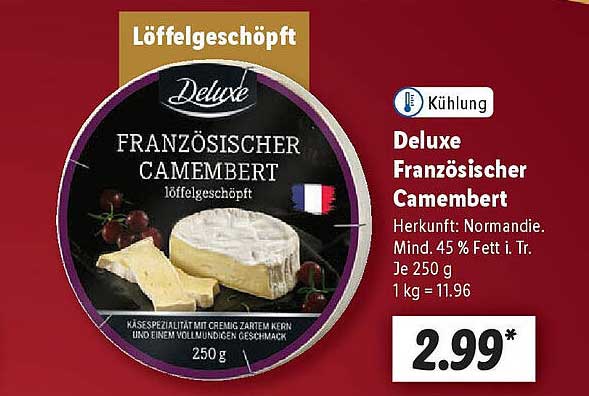 Deluxe Französischer Camembert