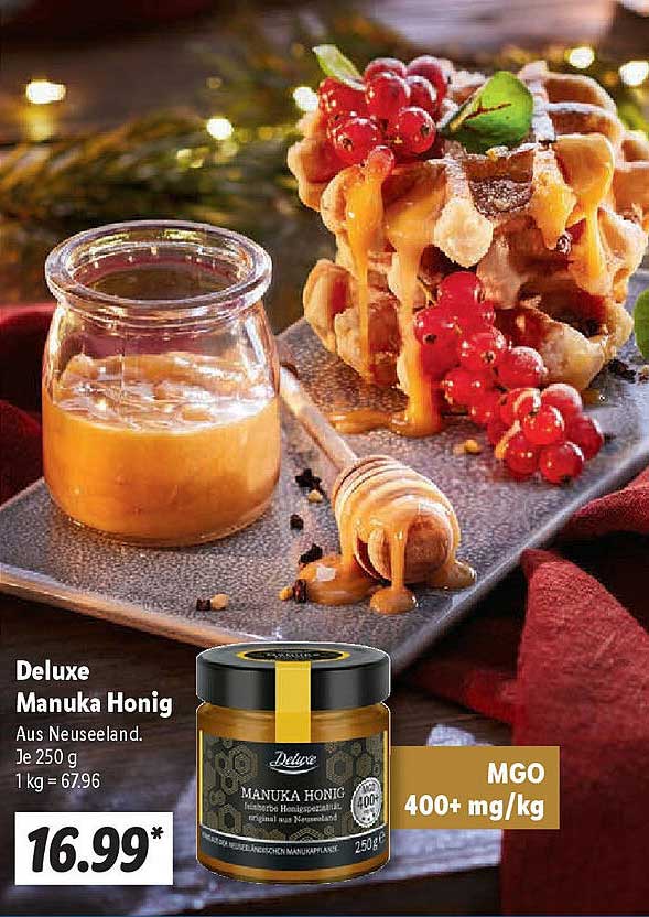 Deluxe Manuka Honig