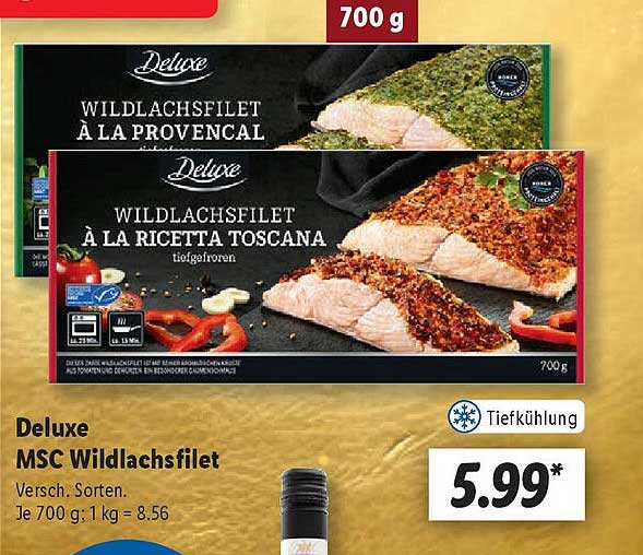 Deluxe MSC Wildlachsfilet