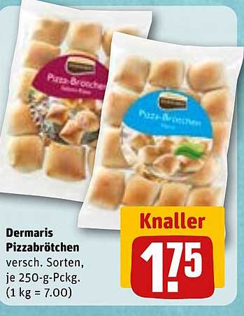 Dermaris Pizzabrötchen