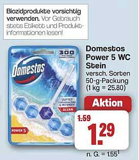 Domestos Power 5 WC Stein