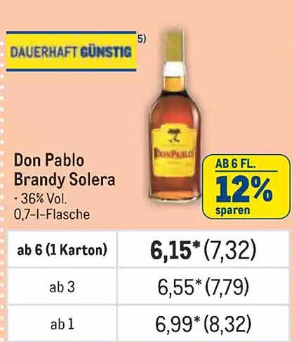 Don Pablo Brandy Solera