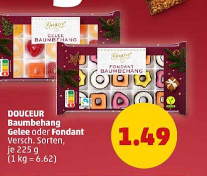 DOUCEUR Baumbemhang Gelee oder Fondant