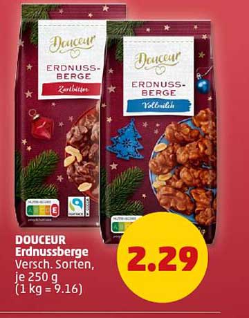 DOUCEUR Erdnussberge