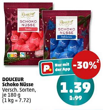 DOUCEUR Schoko Nüsse