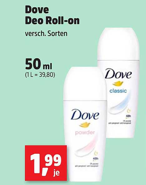 Dove Deo Roll-on