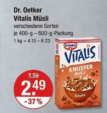 Dr. Oetker Vitalis Müsli