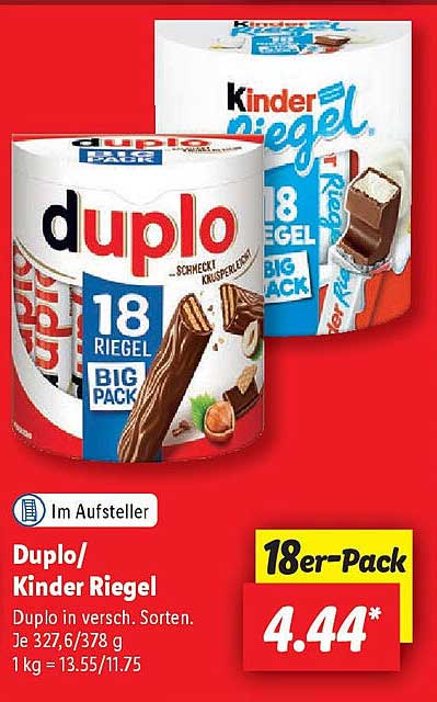 Duplo/ Kinder Riegel