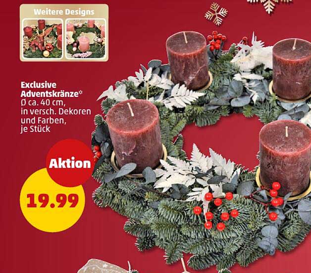 Exclusive Adventskränze