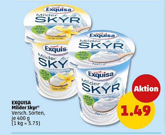 EXQUISA Milder Skyr®