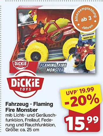 Fahrzeug - Flaming Fire Monster