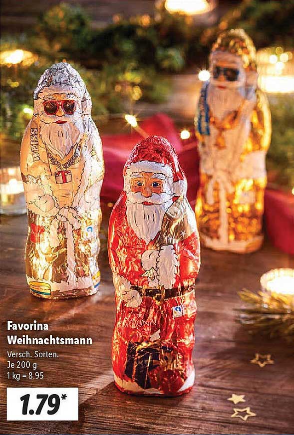 Favorina Weihnachtsmann