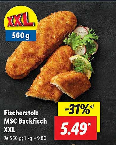 Fischerolz MSC Backfisch XXL