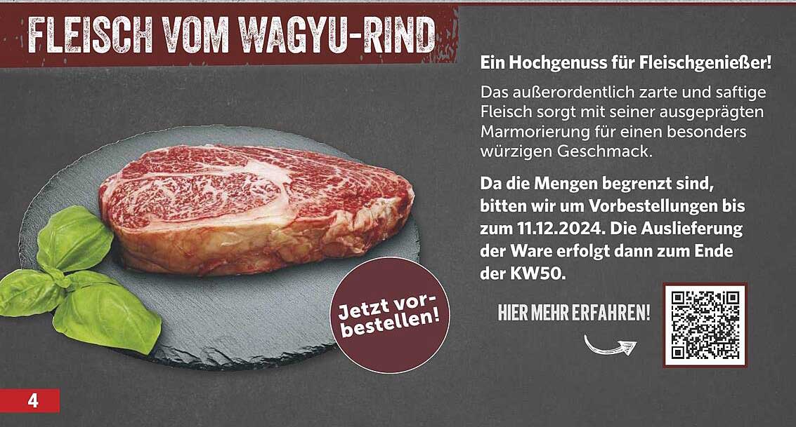 FLEISCH VOM WAGYU-RIND