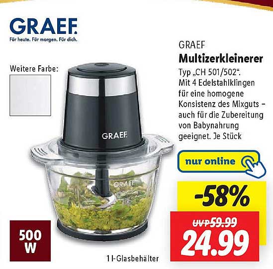 GRAEF Multizerkleinerer