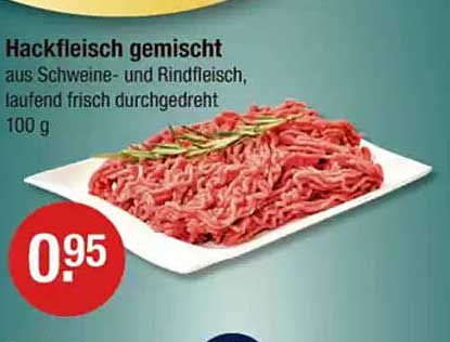 Hackfleisch gemischt