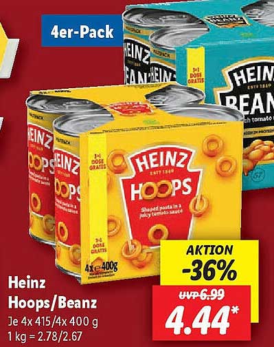 Heinz Hoops/Beanz