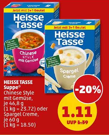 HEISSE TASSE Suppe*