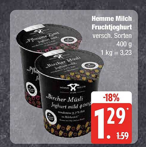 Hemme Milch Fruchtjoghurt