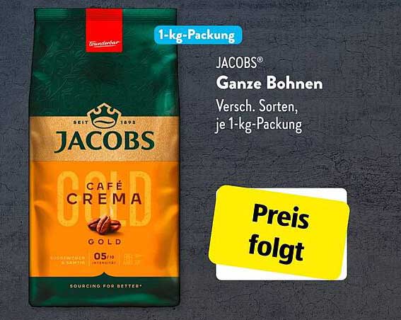 JACOBS® Ganze Bohnen