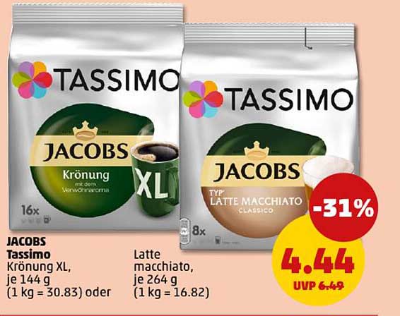 Jacobs Tassimo Krönung XL