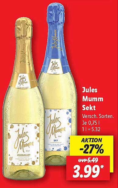 Jules Mumm Sekt