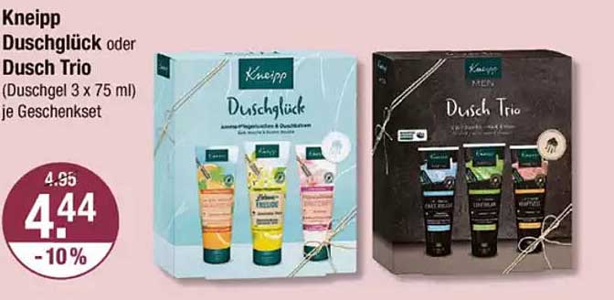 Kneipp Duschglück oder Dusch Trio