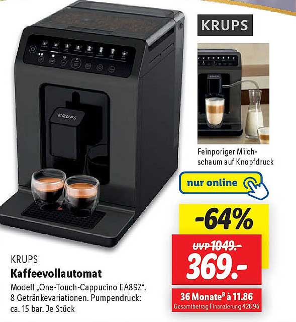 KRUPS Kaffeevollautomat